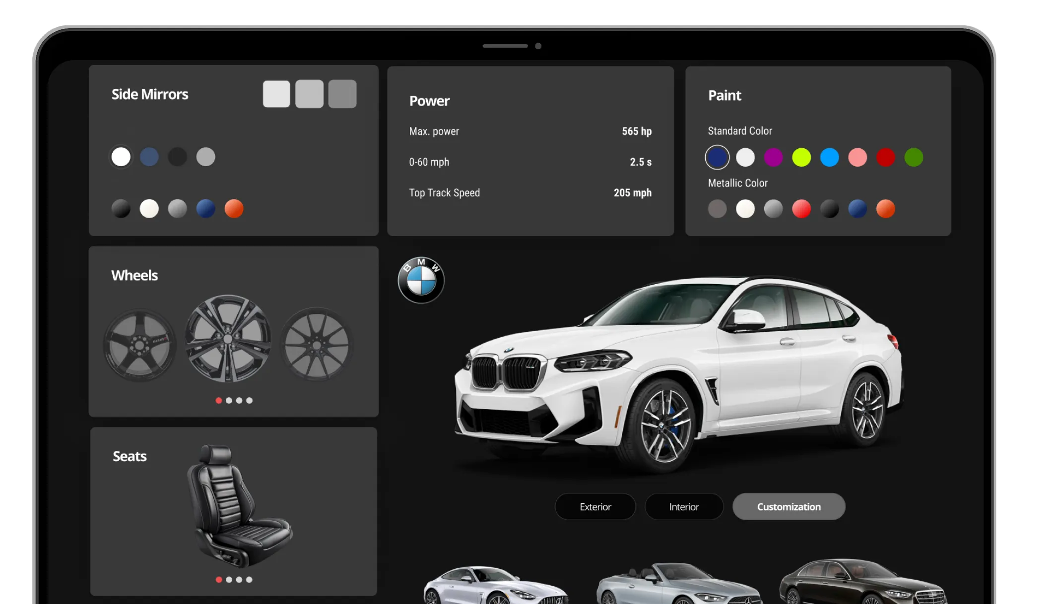 Visualizador de coches