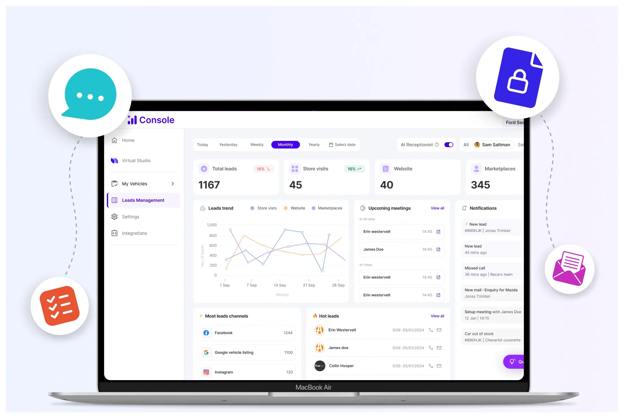 CRM Integration to Log All Your Conversations