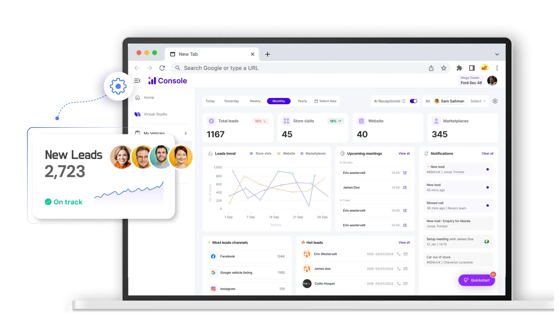 Inizia a convertire i clienti con l'intelligenza artificiale