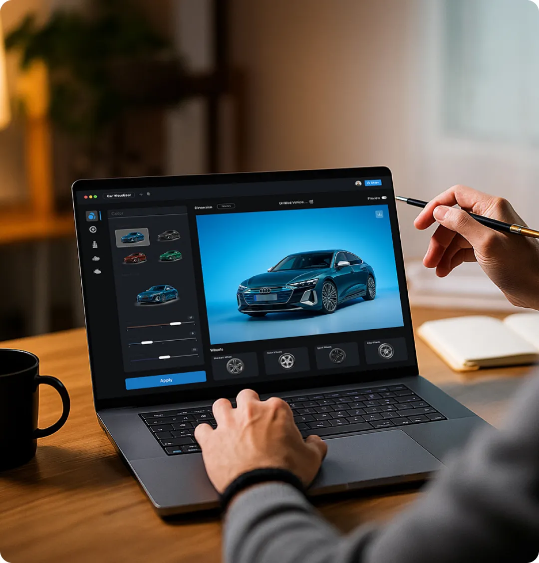 Custom Car Color Visualizer