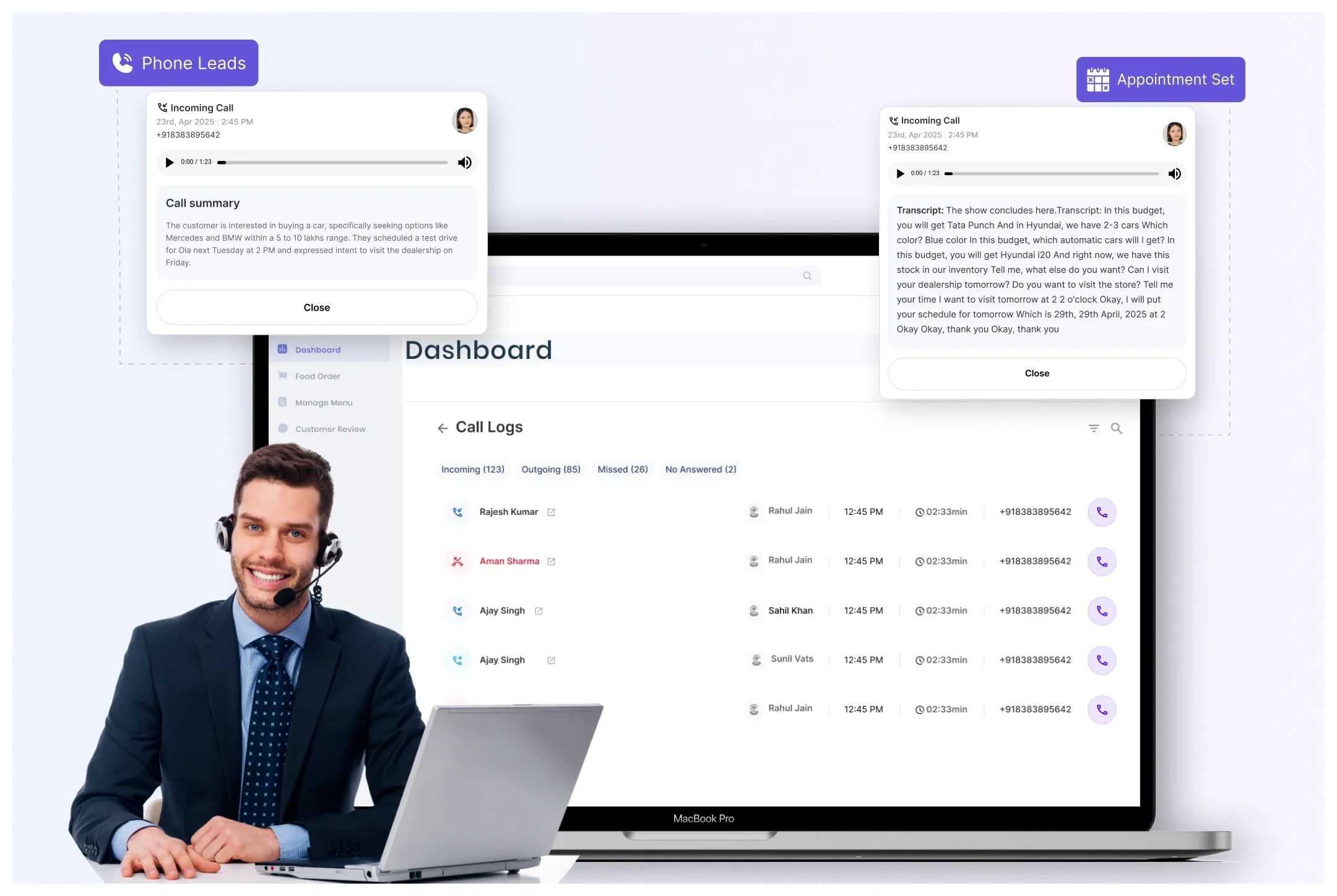 AI-Powered Call Transcripts