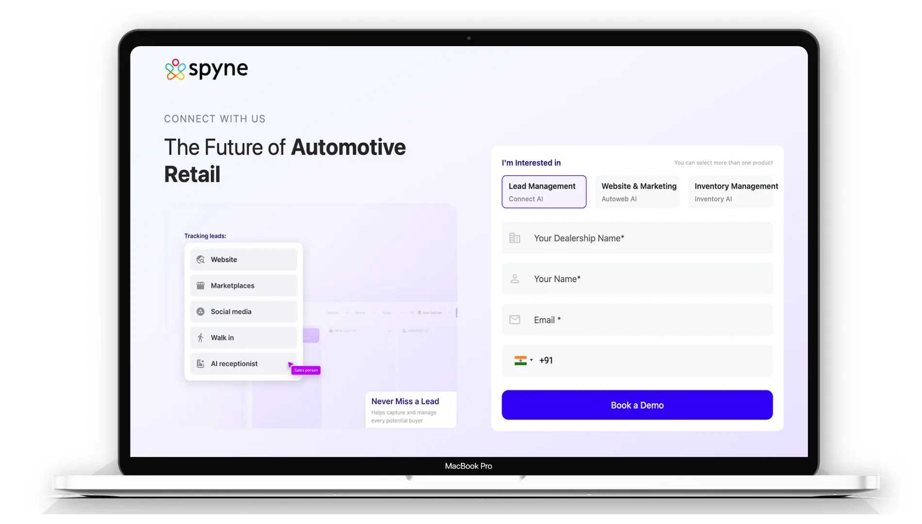 Sign Up & Sync Your CRM