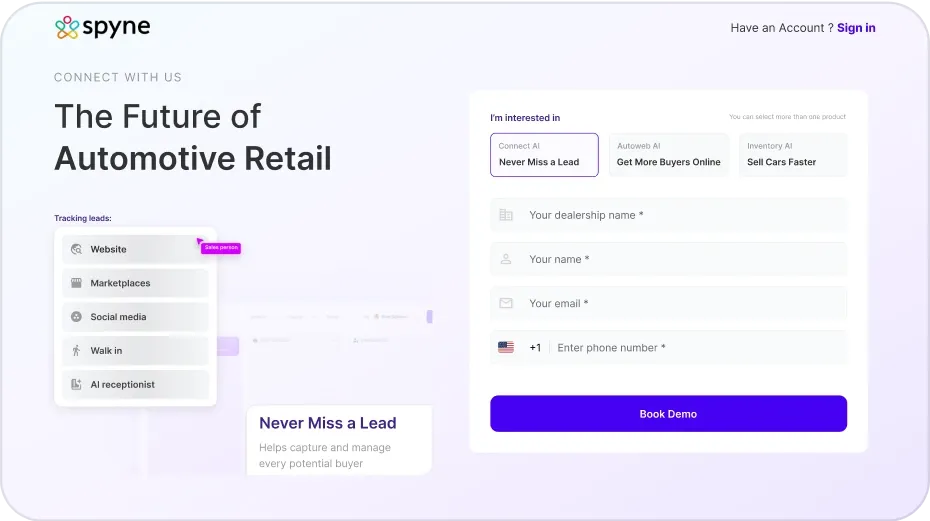 Capture & Centralize Leads