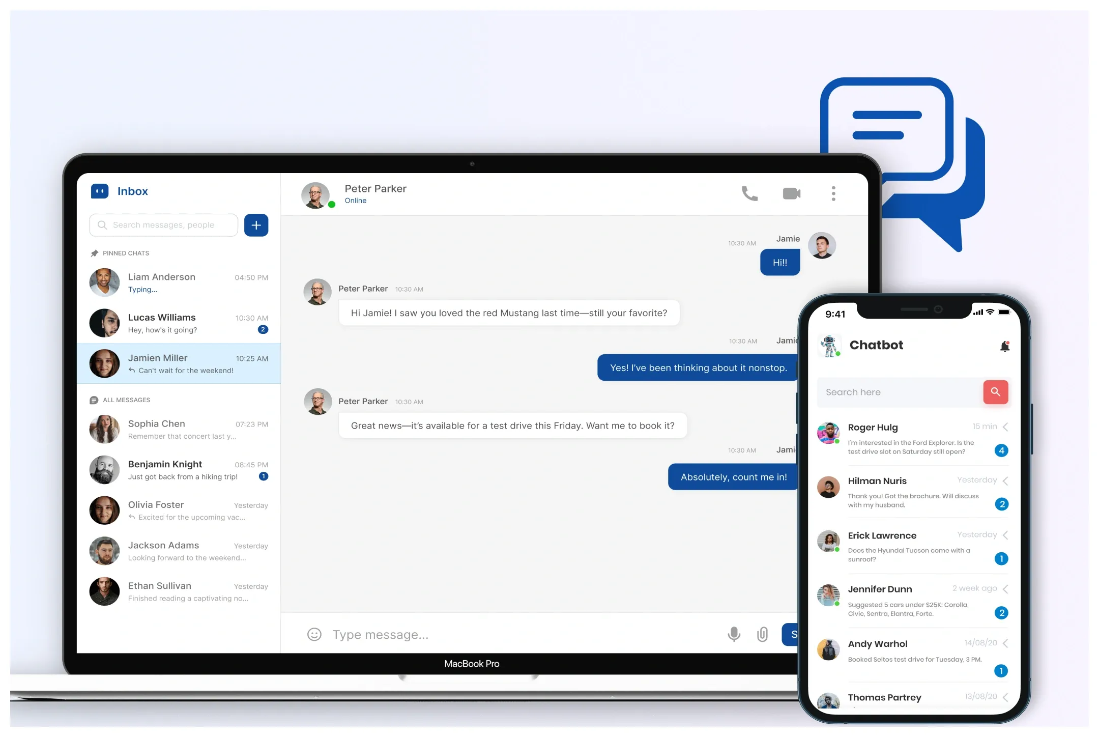 Mobile-Friendly Chat for Convenient Conversations