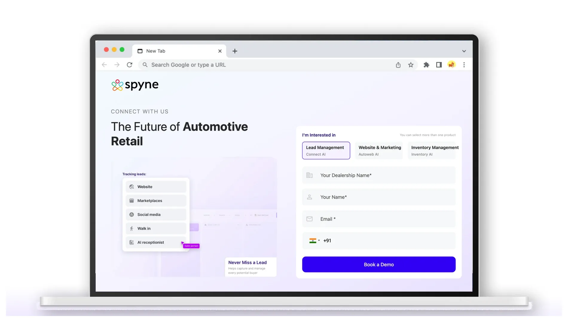 Registrati e salva le tue informazioni