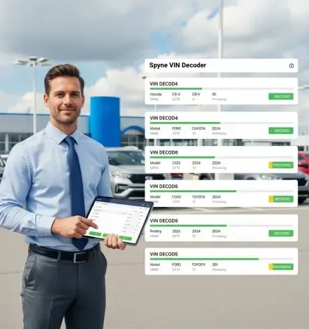 Decode VINs in Bulk for Your Dealership Inventory