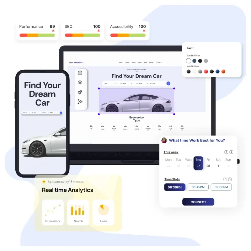 Autoweb AI - Website builder and lead generation for car dealerships