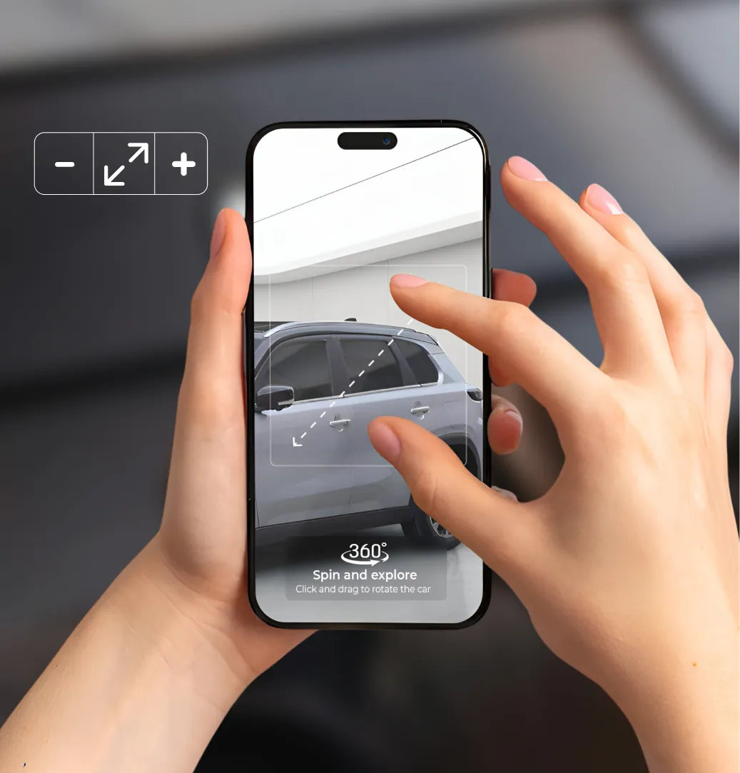 Interactive 360° Spins