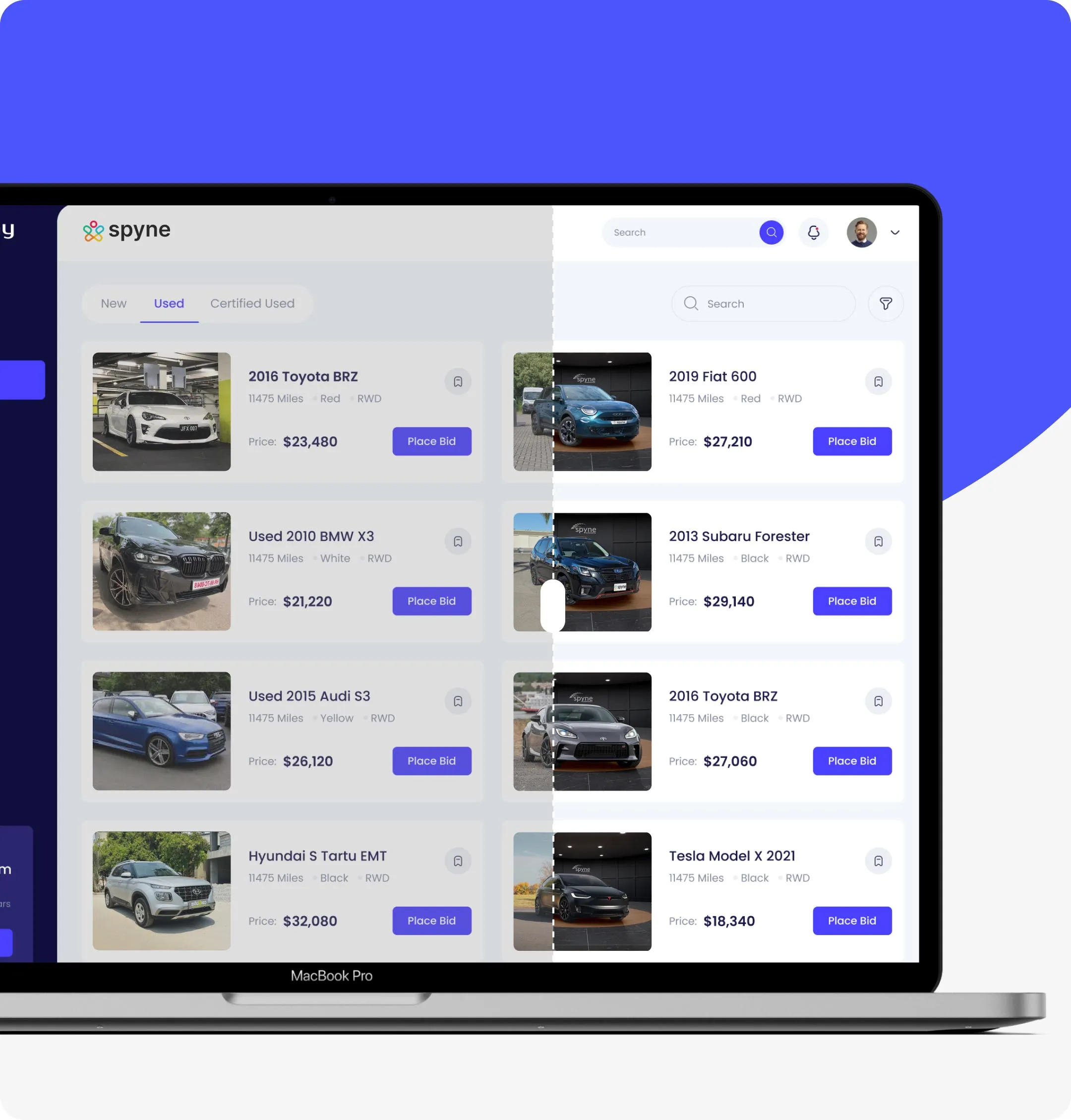 Enhanced Vehicle Listings